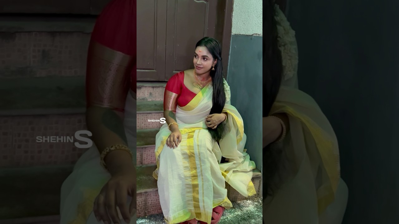 താര ജാഡ ഇല്ലാതെ തറയിൽ ഇരുന്ന് റീല് ചെയ്യുന്ന ശരണ്യയെ കണ്ടു  | saranya shaji #reels #shotrs #dance