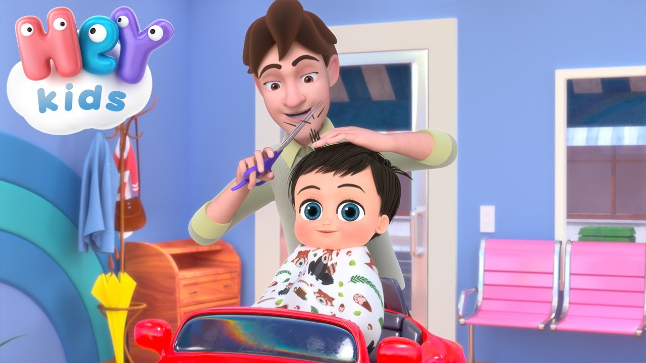 Във Фризьорския Салон ✂️ Детски фризьор | Детски Песни - HeyKids