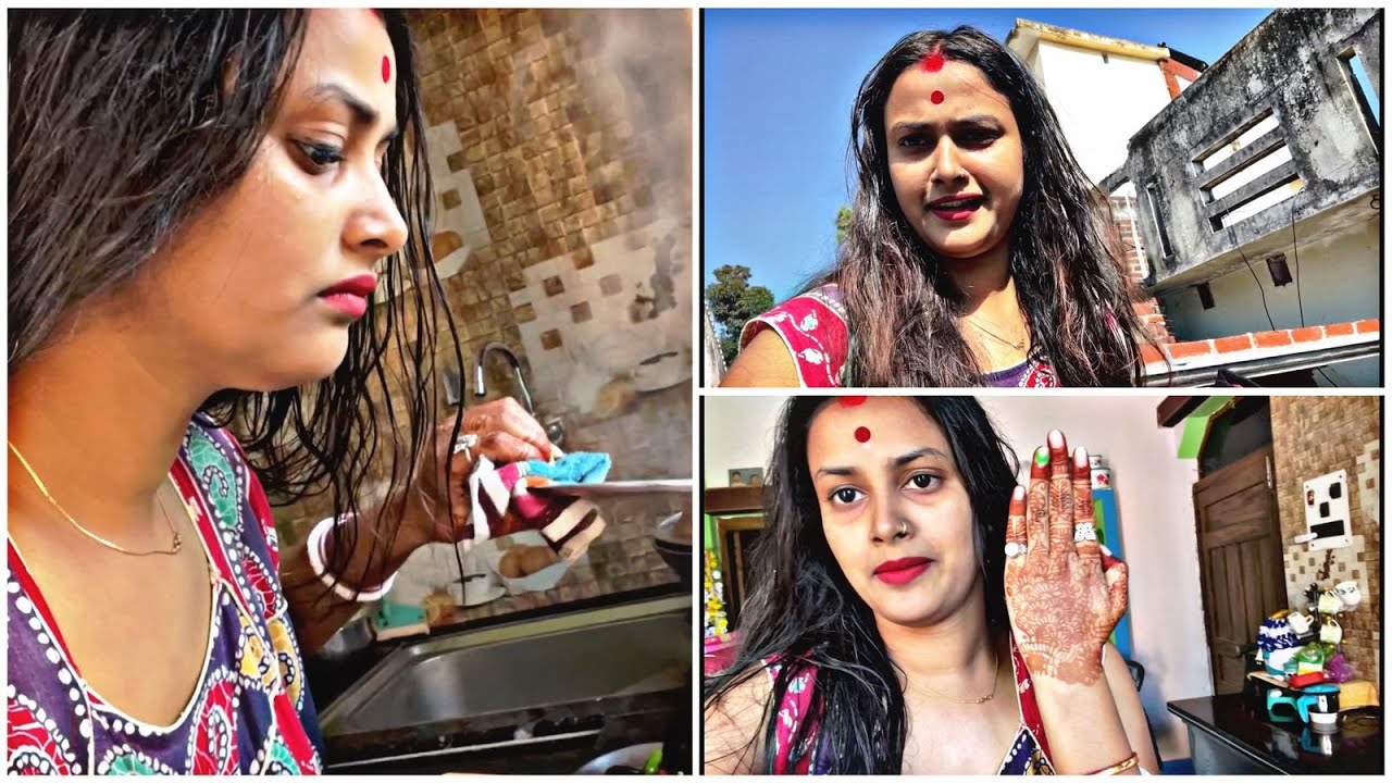 आज मेहंदी रश्म में मेहंदी लगाने जाना हैं 💁🏻‍♀️ | Saree Cleaning Vlog New | Cleaning Vlog #housewife