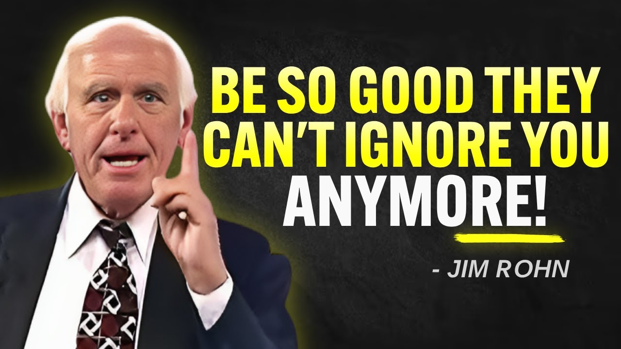 𝐁𝐄 𝐒𝐎 𝐆𝐎𝐎𝐃 𝐓𝐇𝐄𝐘 𝐂𝐀𝐍’𝐓 𝐈𝐆𝐍𝐎𝐑𝐄 𝐘𝐎𝐔 𝐀𝐍𝐘𝐌𝐎𝐑𝐄 - Jim Rohn Motivation