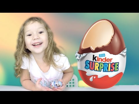 Киндер сюрприз - Яйцо с сюрпризом - Распаковка Kinder Surprise