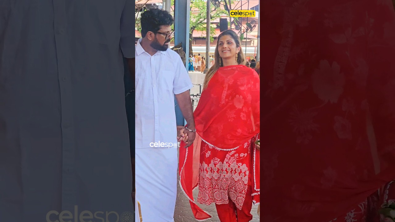 നടി 'രംഭ' ഭർത്താവിനും മക്കൾക്കും ഒപ്പം ഗുരുവായൂർ  വന്നപ്പോൾ!!😍 #Rambha #malayalamactress #actress