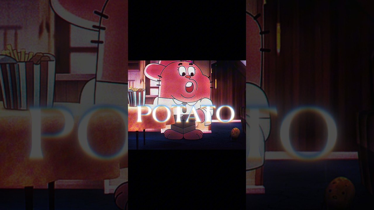 “Ａｒｅ Ｙｏｕ Ａ Ｐｏｔａｔｏ. . . “ #tawog #gumballshorts #theamazingworldofgumball