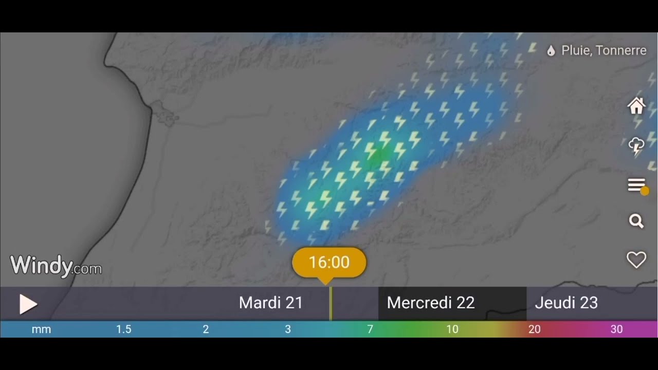 حالة الطقس بالمغرب ليوم الاربعاء 22 يونيو 2022 والأيام المقبلة نشرة انذارية Maroc HD météo