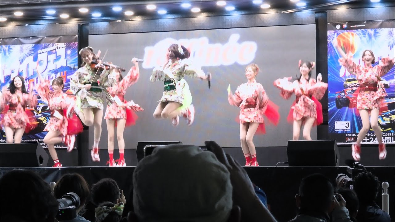 【メロンソーダ飲みたい🍈浴衣バージョン   広瀬晏夕/央川かこ/辻門アネラ/森谷花香/石垣果蓮/佐々木美乃里/林れむ / Rio    】SuperTaikyu  富士24h  2025.05.31