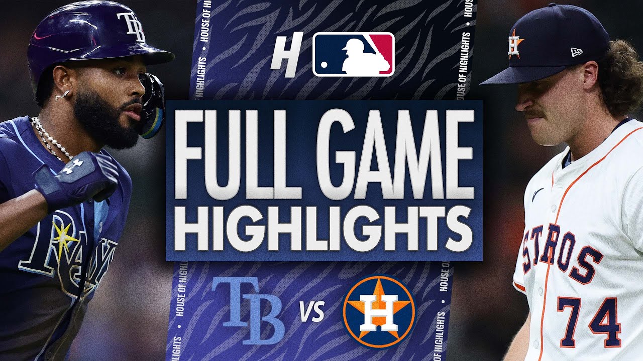 タンパベイ・レイズ対ヒューストン・アストロズ - フルゲームハイライト | 2025年5月29日 MLBシーズン