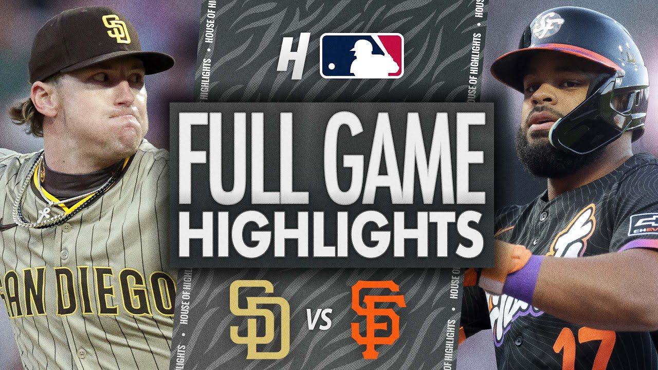 サンディエゴ・パドレス対サンフランシスコ・ジャイアンツ - フルゲームハイライト | 2025年6月3日 MLBシーズン