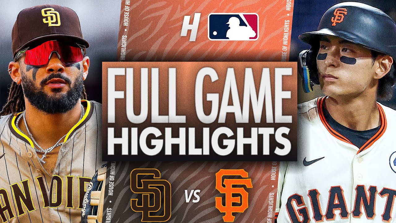 サンディエゴ・パドレス対サンフランシスコ・ジャイアンツ - フルゲームハイライト | 2025年6月4日 MLBシーズン