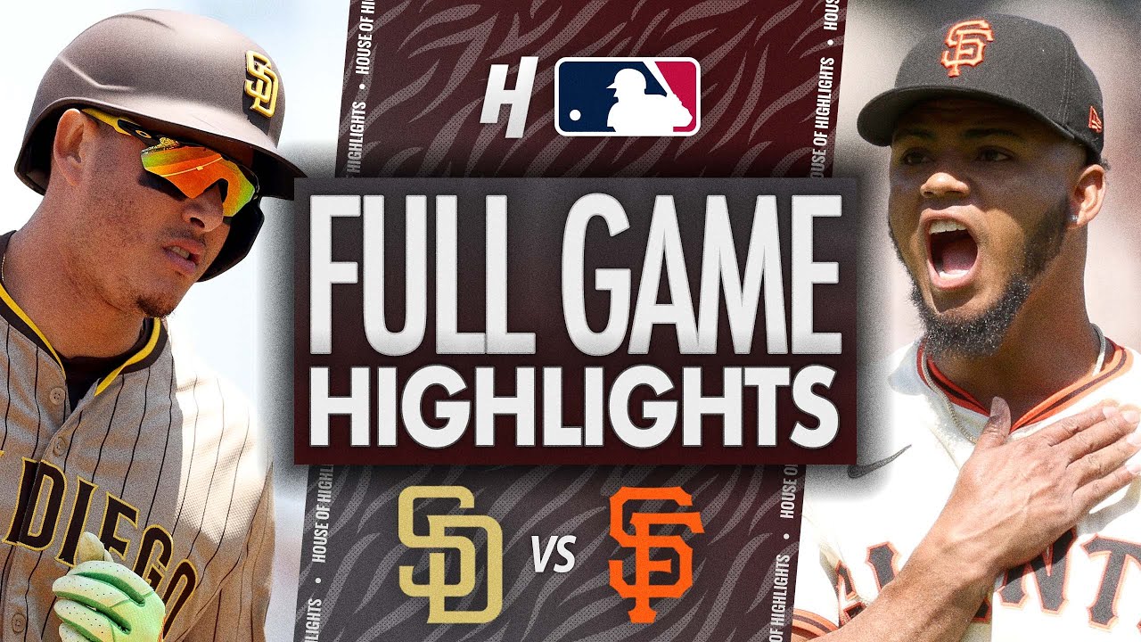 サンディエゴ・パドレス対サンフランシスコ・ジャイアンツ - フルゲームハイライト | 2025年6月5日 MLBシーズン
