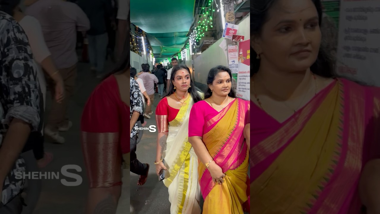 അമ്മയോടൊപ്പം ആറ്റുകാലത്തിയ ശരണ്യ | Saranya Shaji | Attukal pongala #reels #dance #shotrs