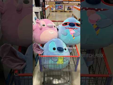 スティッチハンティングタイム | 巨大スティッチスクイッシュマロウ $29.99 #costco #haul #stitch #fyp #squishmallows