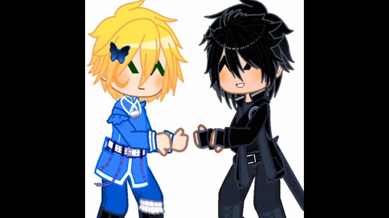 𝑬𝒖𝒈𝒆𝒐 𝒙 𝑲𝒊𝒓𝒊𝒕𝒐/ #gachaclub #swordartonline #swordartonlinealicization #kirito#eugeo