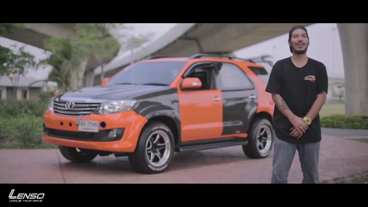 สุดจี๊ด ฟอร์จูนเนอร์ซิ่ง กับล้อ LENSO D1SR สาย SUV ใครชอบแนวนี้บ้างครับ