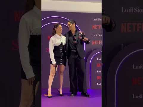 क्या बात है 🤩Tamanna Bhatia With Vijay Varma Appeared At  Lust Stories 2 Event #tamannaahbhatia