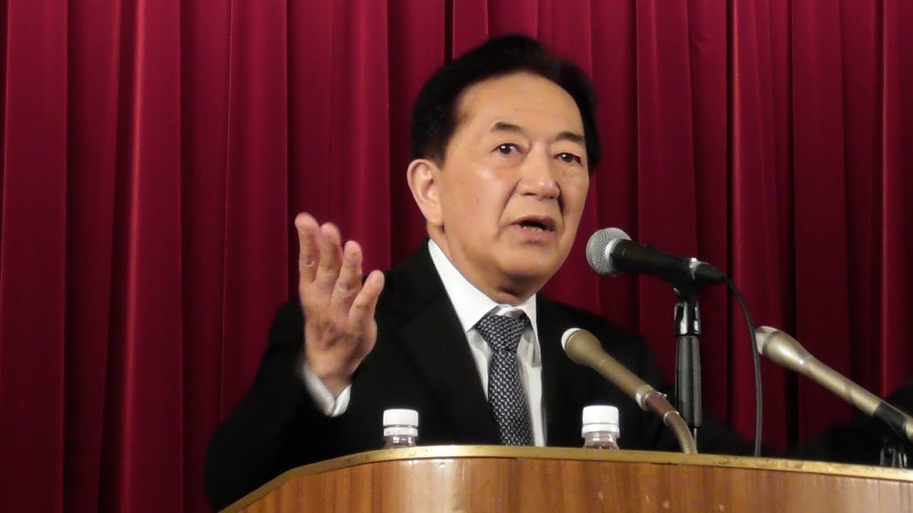 田中康夫氏横浜市長選挙出馬表明記者会見