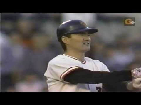 長嶋茂雄 現役最終打席＆コーチスボックスの川上哲治監督 (1974.10.14)