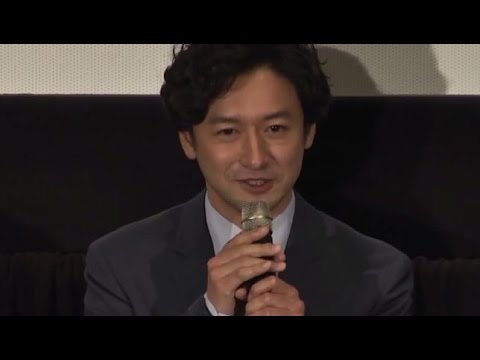 石丸幹二「不思議な格好でも笑わないで」 映画「王妃の館」完成披露試写会 舞台あいさつ2