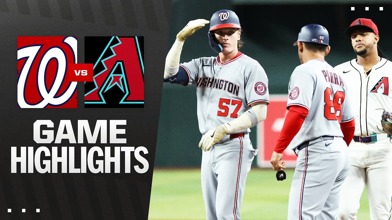 ナショナルズ対ダイヤモンドバックス 試合ハイライト (2025年5月31日) | MLBハイライト