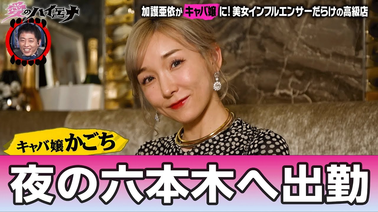 元モーニング娘。加護ちゃんがキャバ嬢に！高級キャバクラで売り上げた額が凄すぎた│ニューヨーク×さらば青春の光 『#愛のハイエナ シーズン2』毎週火曜よる11時〜