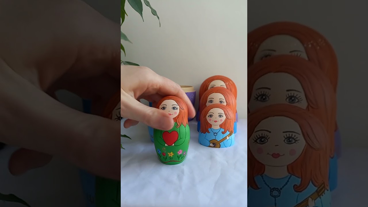 #росписьдерева #матрёшка #идеяподарков #авторскаяроспись #традиции  #сувенир #деревяннаяигрушка