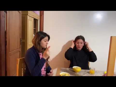 روتين اليومي 🌸جو مشمش في سطح نشرتحويج مسخيتش نزل