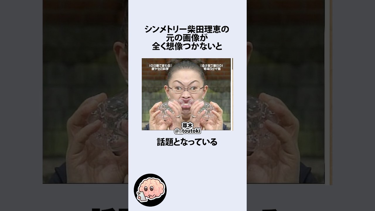 元画像が分からないシンメトリー柴田理恵に関するうんち