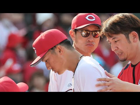 😢悲報…広島カープ・佐々木泰が戦線離脱「右第一肋骨の疲労骨折」新井監督の苦渋の決断とは…