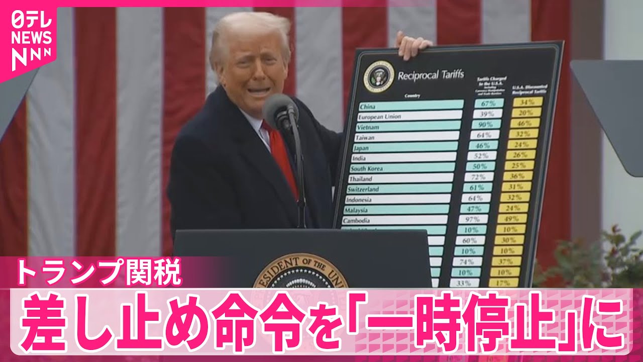 【アメリカ連邦控訴裁判所】関税措置を復活させる判断  トランプ関税を違法とした国際貿易裁判所の差し止め命令を一時停止