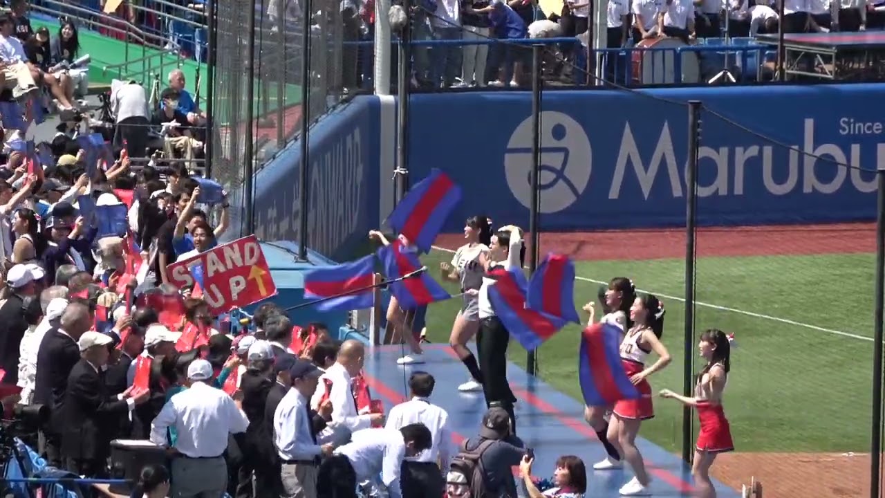 早慶戦　慶応大応援フル