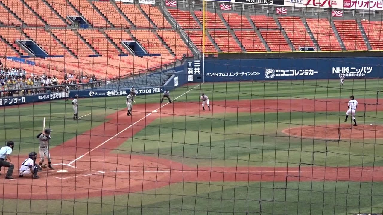 県相模原　宮崎投手の投球
