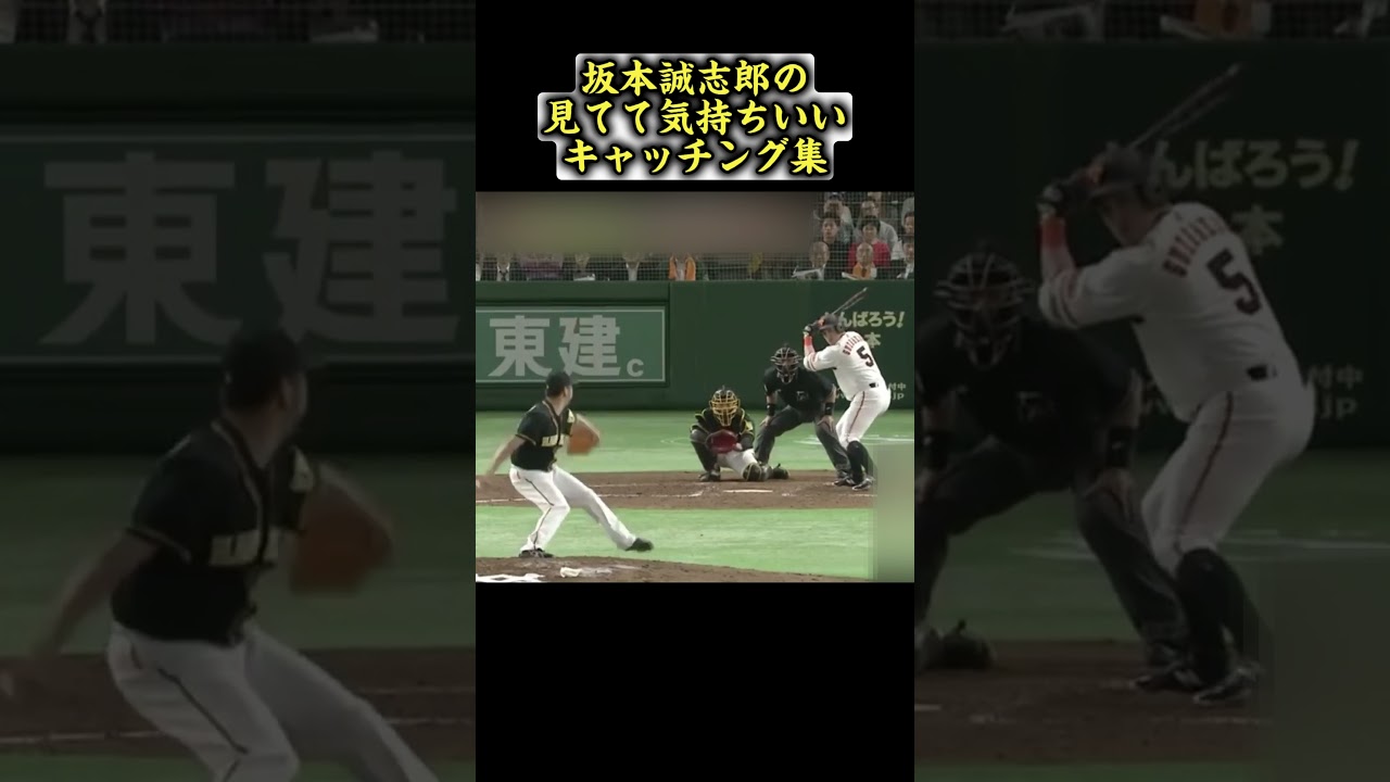坂本誠志郎の見てて気持ちいいキャッチング集