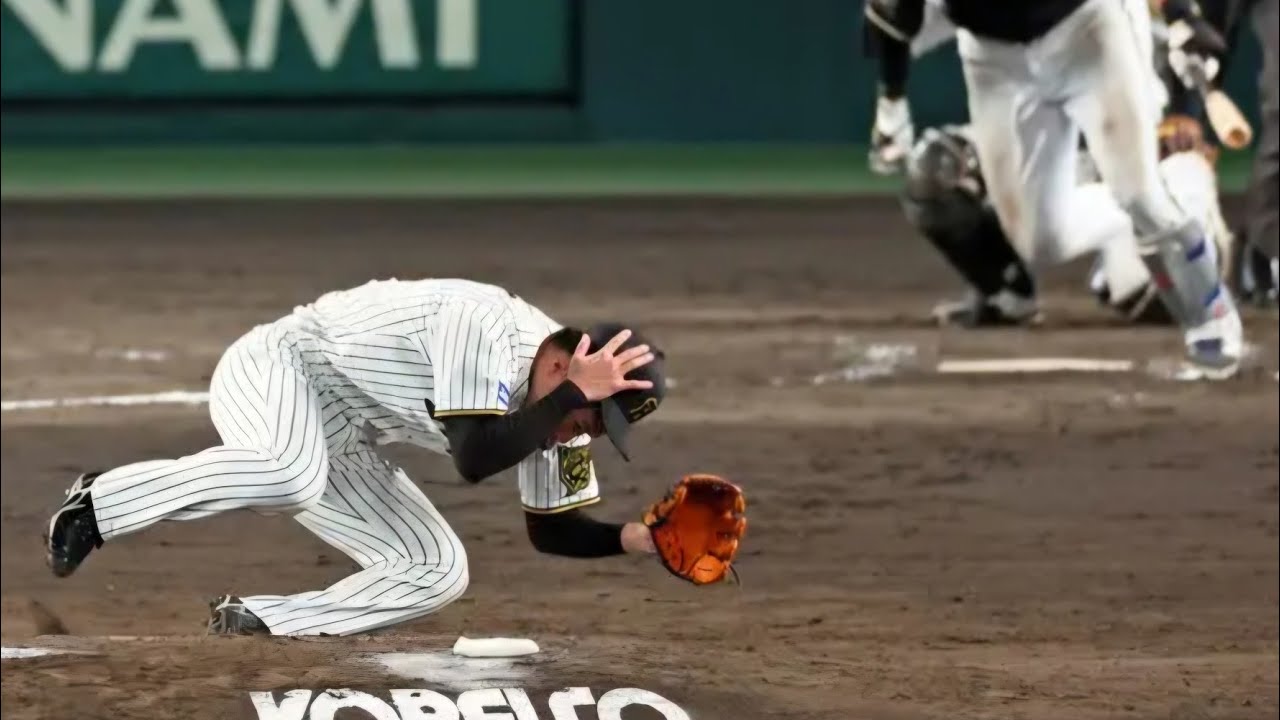 💔⚾衝撃の瞬間…阪神・石井大智、頭部に打球直撃で緊急搬送　甲子園に響いた「がんばれ石井！」の声援🙏😢