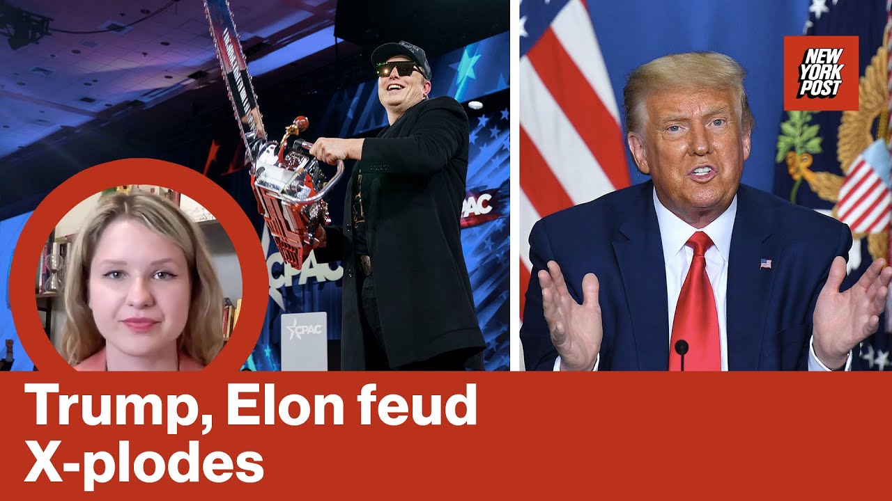 イーロン・マスクが「本当に大きな爆弾」を投下、確執の最中にトランプがエプスタインのファイルにいたと非難