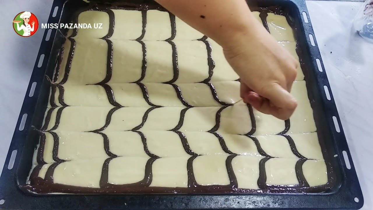 Зебра пирог баракали юмшок 🧇