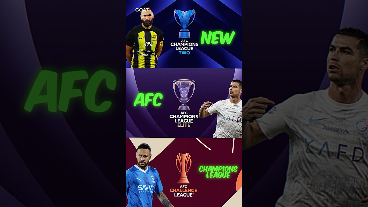 🚨 𝐍𝐄𝐖 Champions League 𝟐𝟎𝟐𝟒❕#afc #asianchampionsleague #acl