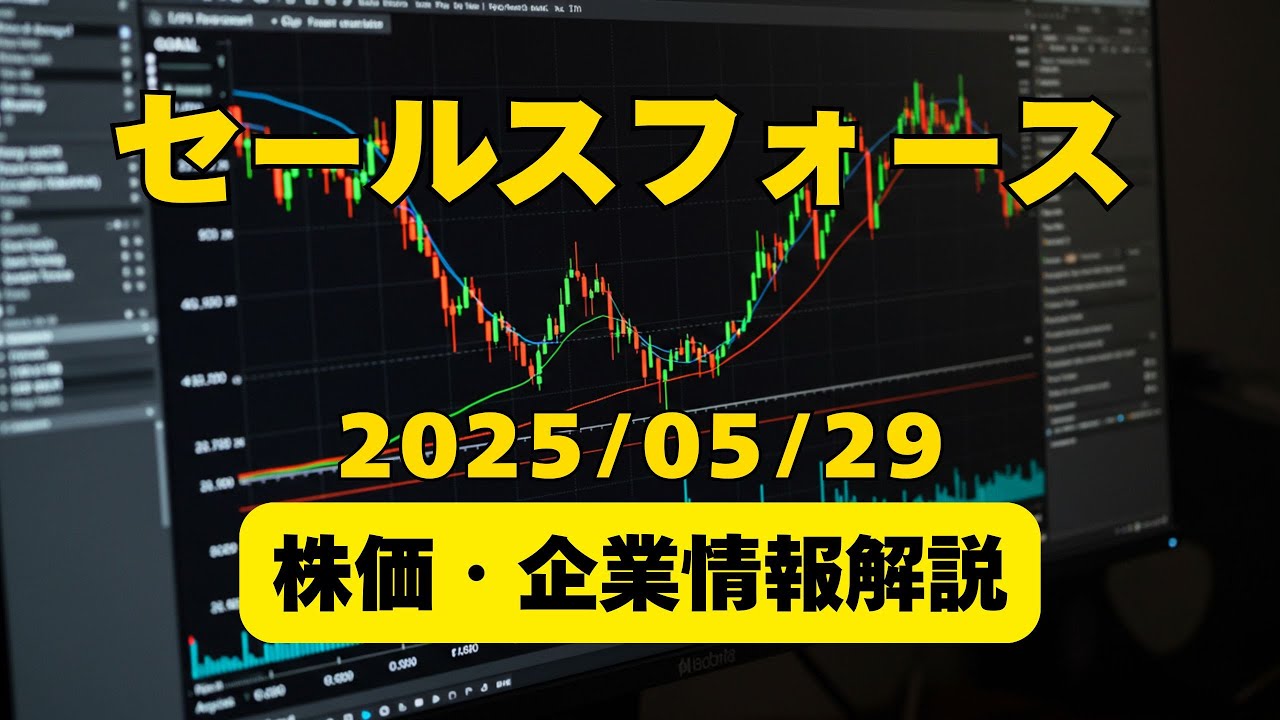 【解説ラジオ】セールスフォース 株価・企業情報解説