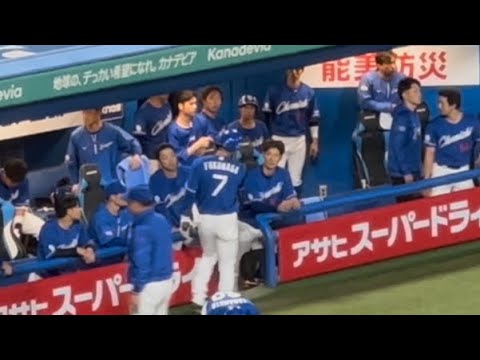 ブライト健太のタイムリーで福永裕基が生還！