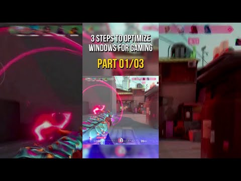 🔧 03 STEPS TO OPTIMIZE WINDOWS FOR GAMING & PERFORMANCE🔥| Part 01/03 ✔️