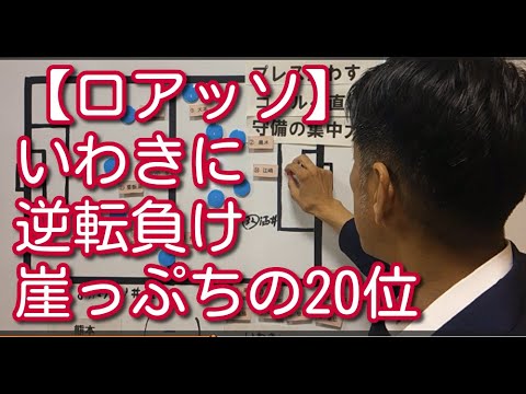 【ロアッソ】いわきに逆転負け 崖っぷちの20位