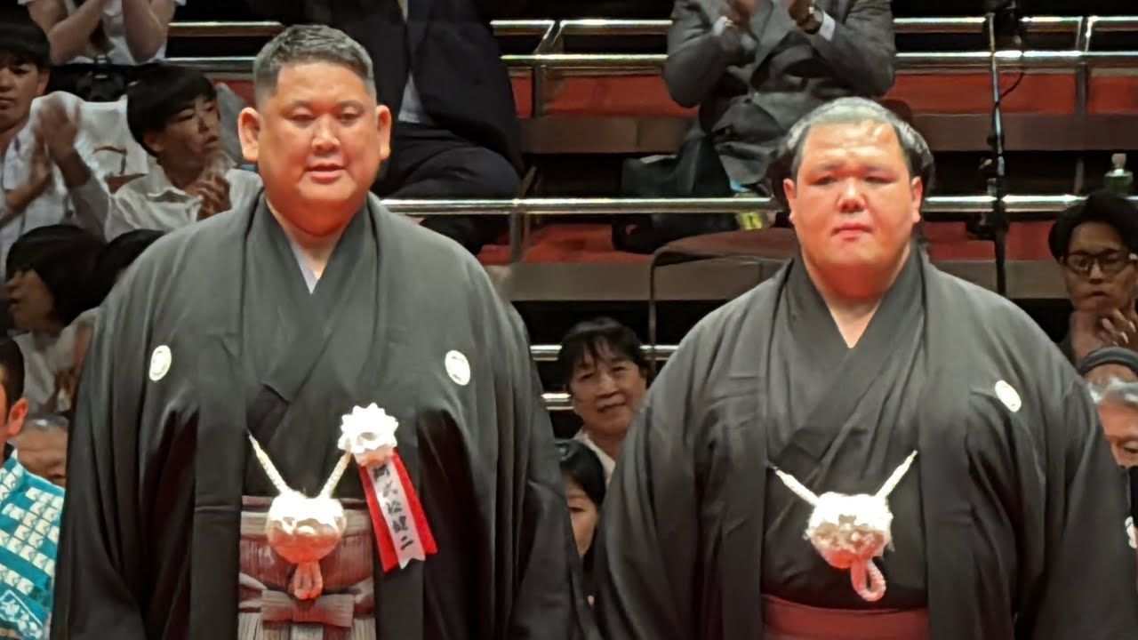 速報版【阿武咲断髪式】阿武松親方 止め鋏2025.6.1 [ONOSHO retirement ceremony]