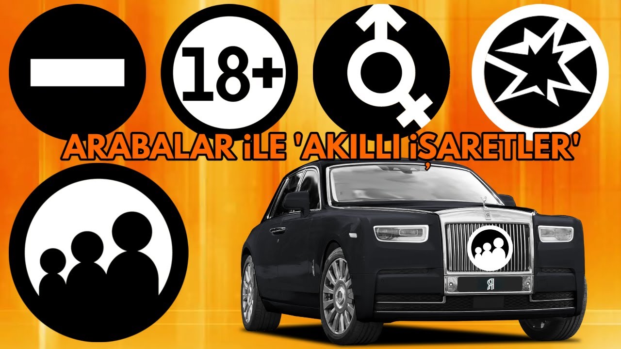 🚙 Arabalar ile Akıllı İşaretleri Öğreniyoruz 🚙 Semboller ve Anlamları 🚙 RTÜK Akıllı İşaretler 🚙