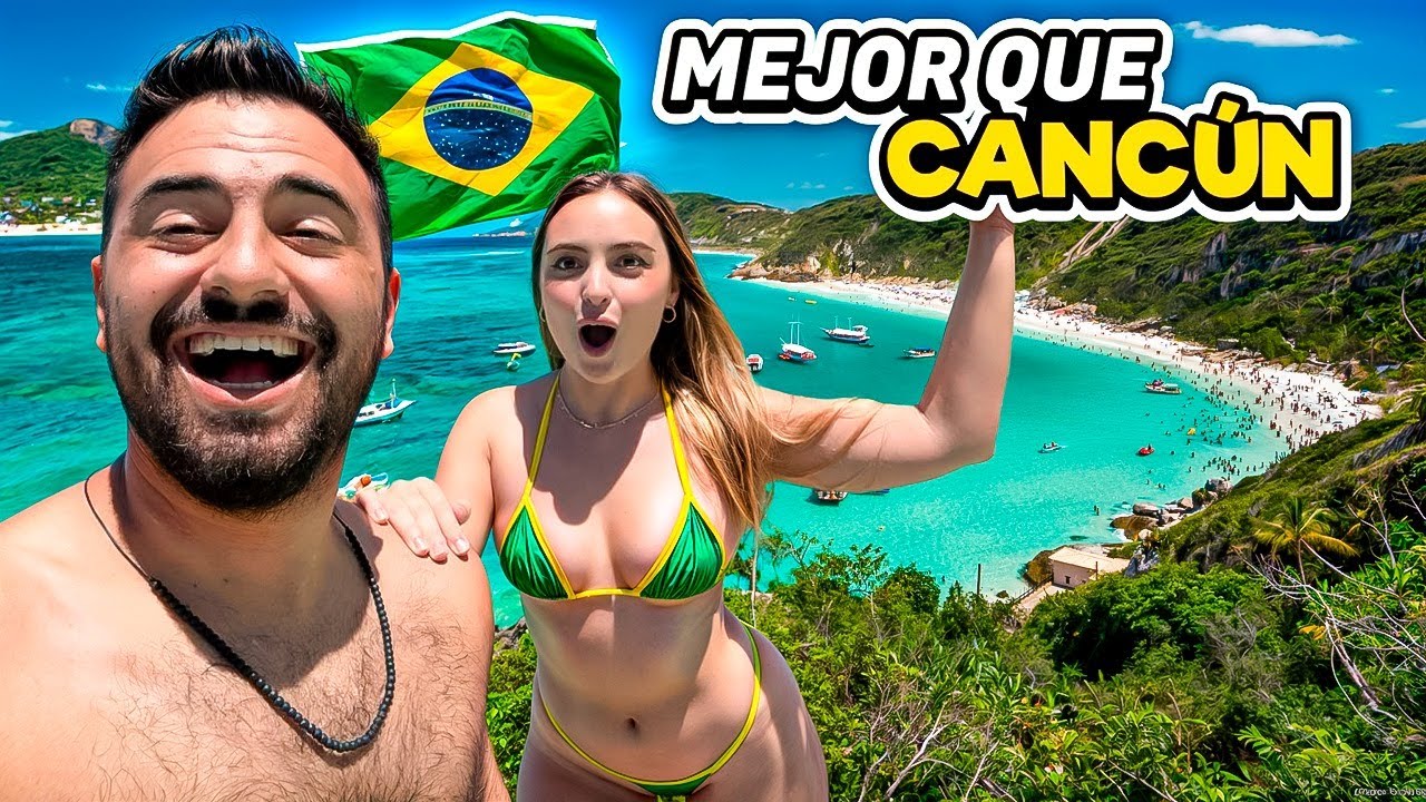 🌴 ARRAIAL DO CABO - 1 Day in the BRAZILIAN CARIBBEAN 🇧🇷 *Argentinians Invade Brazil*