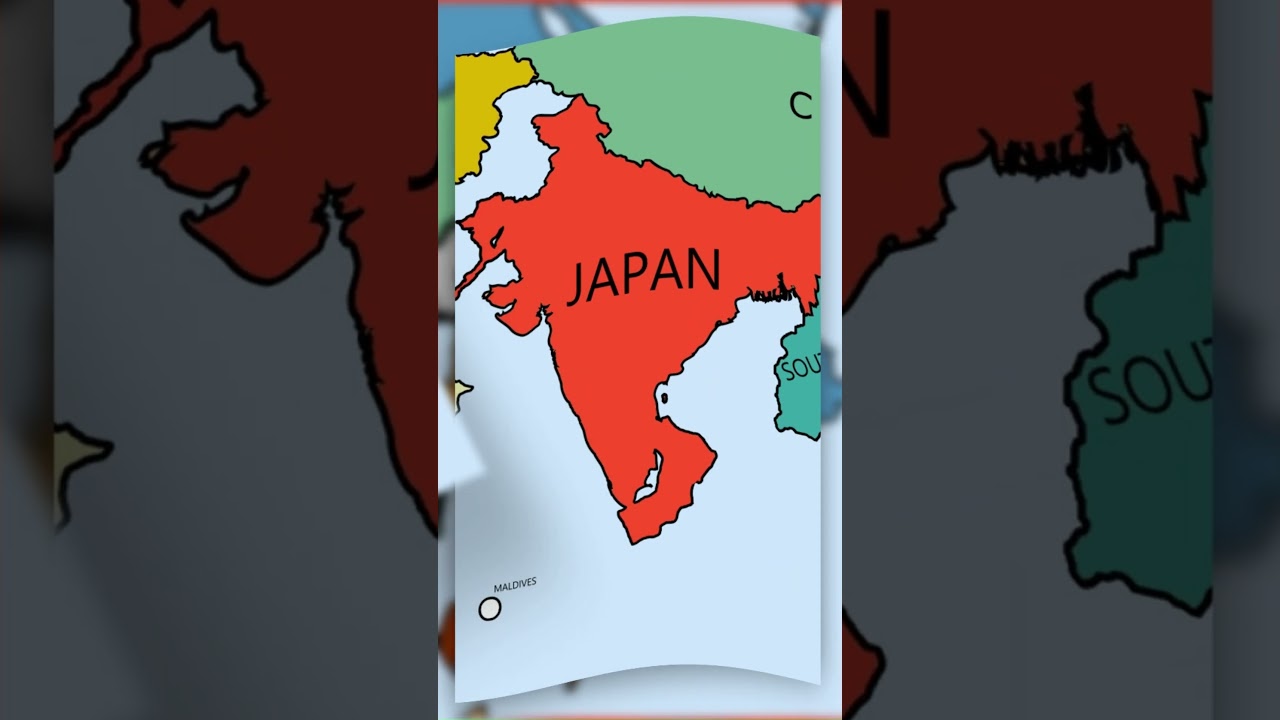 🏯 Asian Battle Royale 🏯 EPISODE 24 #shorts #maps #geography #world