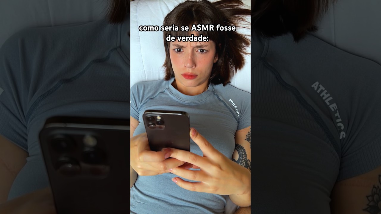é assim que ASMR seria se fosse de verdade 👀