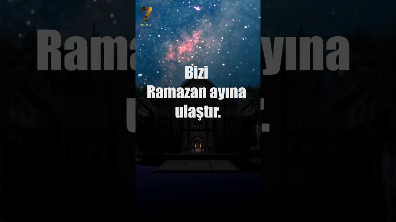 Üç aylarınız mübarek olsun