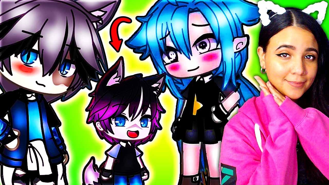 🎮 Babysitting the Gamer's Brother 2! 🎮 Gacha Life Mini Movie Love Story Reaction