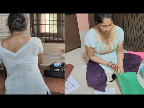 😨 Bahoot himmat chahiye kitchen me kaam krne me |Indian mom full day busy morning evening routine