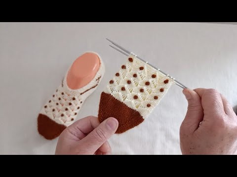 🤎 BEŞ ŞİŞ ÇEYİZLİK PATİK MODELİ 🤎 ( detaylı anlatımı )