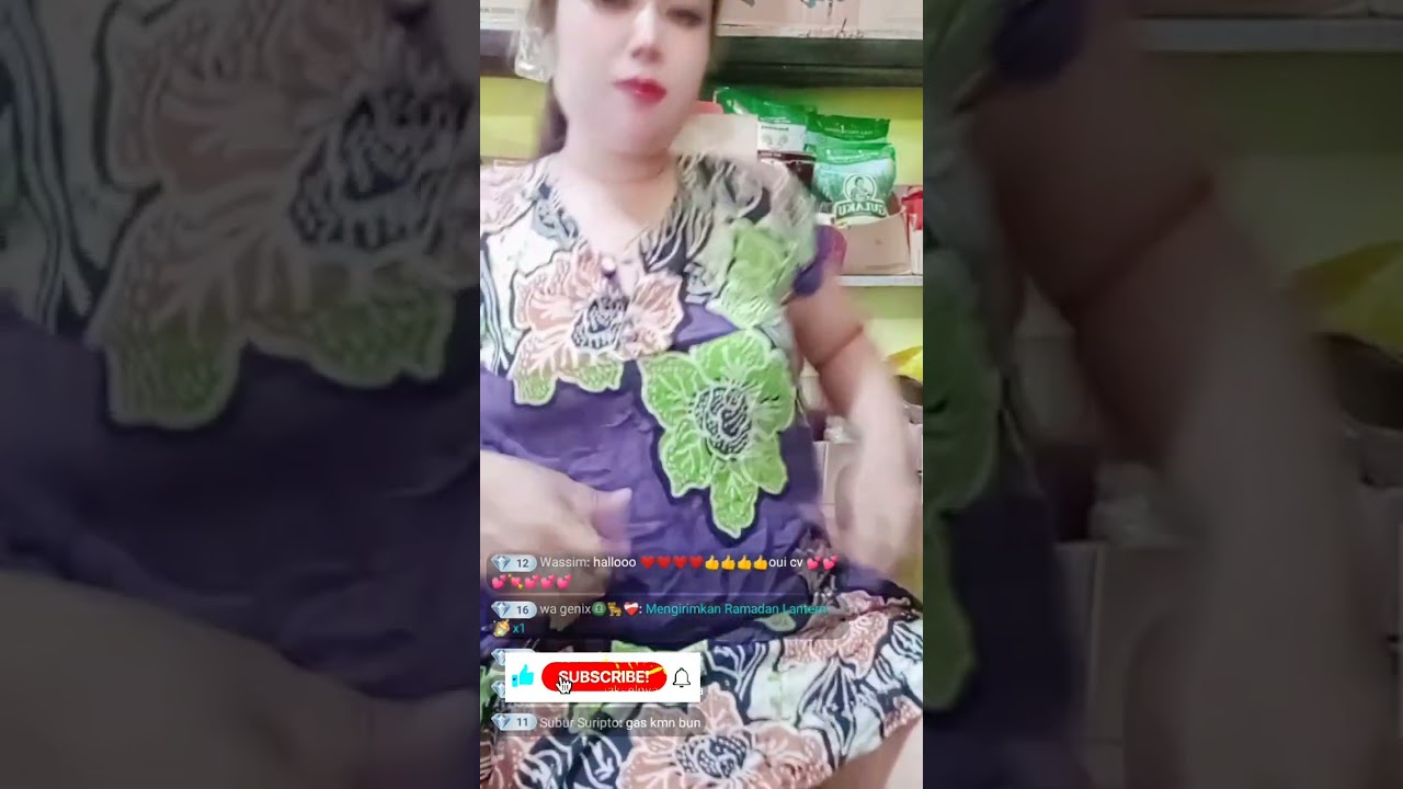 🔴 bigo live hot terbaru‼️ Bu lurah cantik lagi jaga toko sembako the Reall video full hd Bu lurah⁉️