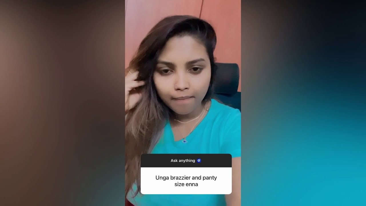 உங்க Brazier And Panty Size என்ன ? 🤬 #AskElakkiya வெனா  ஒரு டேப் எடுத்துடுவா 🔥 TIK TOK ELAKKIYA HOT